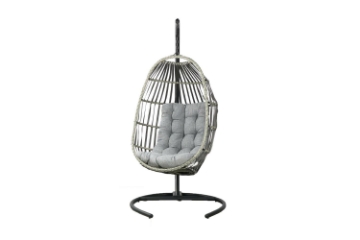 Picture of WHETZEL RATTAN HANGING EGG CHAIR
