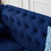 Picture of KENDRA 3+2 Steel Frame Chesterfield Sofa Range (Blue Velvet) - 3+2 Set
