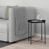 Picture of Sasaki End Table with Removable Tray *Black