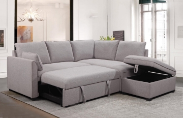 Picture of Parkland RHF Sectional Sofa with Pull-out Bed