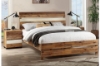 Picture of LEAMAN Acacia Wood Bed Frame in Queen Size