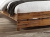 Picture of LEAMAN Acacia Wood Bed Frame in King Size