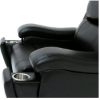 Picture of WORLDFORD Power Motion Reclining Sofa Rang with Cupholders/USB Set (Black)