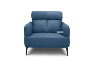 Picture of SIKORA 3+2+1 Fabric Sofa Range *Blue - Armchair