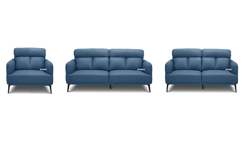 Picture of SIKORA 3+2+1 Fabric Sofa Range (Blue)