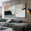 Picture of ABSTRACT ART #6 (Leisure)-- Framed Canvas Print Art  