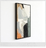Picture of ABSTRACT ART #6 (Leisure)-- Framed Canvas Print Art  