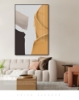 Picture of ABSTRACT ART #7 -- Framed Canvas Print Art 