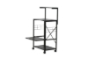 Picture of CARTER 4-Tier Shelf (Black) - (23.5"x15.5"x47")