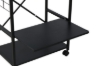 Picture of CARTER 4-Tier Shelf (Black) - (23.5"x15.5"x47")