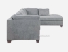 Picture of NEWTON Sectional Sofa (Light Grey) - Chaise Facing Right