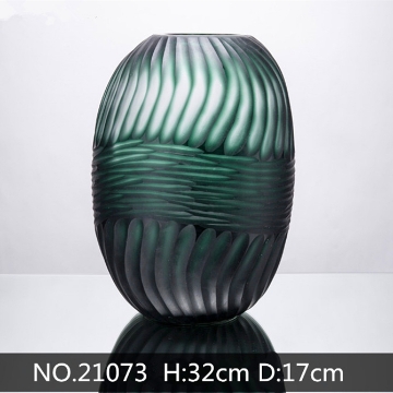Picture of Large Green Textured Vase --#21073