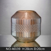 Picture of Large Gold Fluted Vase--#46139