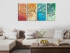 Picture of Season of Tree 4 panels Canvas Print Wall Art -TIC101