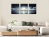 Picture of DAWN BEACH 3 Panel Canvas Print -BD101