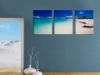 Picture of SUMATRA BEACH 3Panel Canvas Print Wall Art -SB101