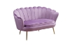 Picture of EVELYN Curved Flared Loveseat (Multicolor)