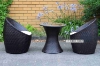 Picture of BIRDNEST RATTAN OUTDOOR 3PC SET