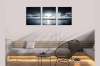 Picture of DAWN BEACH 3 Panel Canvas Print -BD101