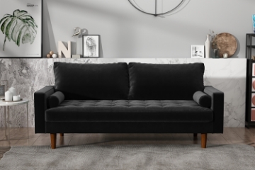 Picture of WALLUX  SOFA RANGE--SOFA (BLACK)