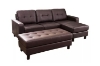 Picture of COLTON Reversible Sectional Sofa/Sofa Bed (Brown)