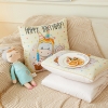 Picture of 2-in-1 Multifunction Throw Pillow & Cotton Blanket/ Quilt * Pony