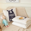 Picture of 2-in-1 Multifunction Throw Pillow & Cotton Blanket/ Quilt *Bear