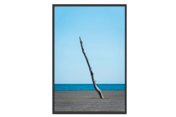 Picture of BALANCE - Black Framed Canvas Print Wall Art (150cm x 100cm)