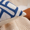 Picture of GEOMETRIC JACQUARD Fabric Pillow Cushion with Inner Assorted 17.5"x17.5"