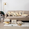 Picture of GOLD Collection Bronzing Gold fabric Pillow with Inner Assorted 45X45cm