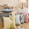 Picture of PALM LEAVES 3D JACQUARD PILLOW CUSHION WITH INNER - CUSHION 40165 GOLDEN 40x60CM