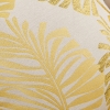 Picture of PALM LEAVES 3D JACQUARD PILLOW CUSHION WITH INNER - CUSHION 62772 GOLDEN  55x55CM 