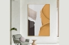 Picture of ABSTRACT ART #7 -- Framed Canvas Print Art 
