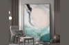 Picture of ABSTRACT ART #1-- Framed Canvas Print Art 
