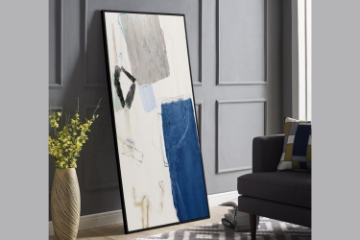 Picture of ABSTRACT ART #5 (Blank)-- Framed Canvas Print Art 