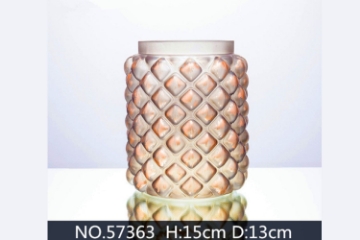 Picture of Brush Gold PINEAPPLE Vase - #57363