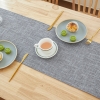 Picture of Linen Table Runner 30x240cm Silver Grey