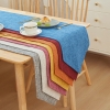 Picture of Linen Table Runner 30x240cm Blue