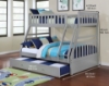 Picture of KEAN Single-Double Bunk Bed (Grey)