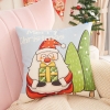 Picture of Christmas Pillow Cushion with Inner Assorted 45x45cm - Cushion 57204 Blue