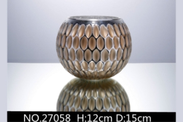 Picture of Small Honeycomb Pot Vase - #27058