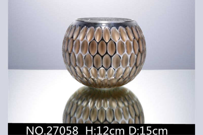 Picture of Small Honeycomb Pot Vase - #27058