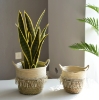 Picture of JUTE Rope Flowerpot/ Plant Basket/ Storage Basket Assorted Sizes - Large Size 25x22cm 