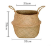 Picture of Seagrass Belly Basket/ Floor Planter/ Storage Belly Basket in Natural Color Assorted Sizes