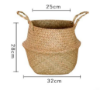 Picture of SEAGRASS Belly Basket/ Floor Planter/ Storage Belly Basket in Natural Color Assorted Sizes