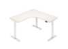 Picture of UP1 L-SHAPE Height Adjustable Desktop Only - 150cm Long (White)