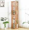 Picture of MINIMALIST  6 Layer Rotation Bookshelf (Natural) 