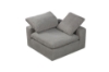 Picture of FEATHERSTONE Feather Filled Modular Sofa Range | Water, Oil & Dust Resistant Fabric (Grey)