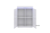 Picture of BLANC 96 Buffet with LED Lights (High Gloss White)