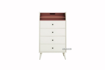 Picture of LETTNER 4-Drawer Chest (White)---Final Sale